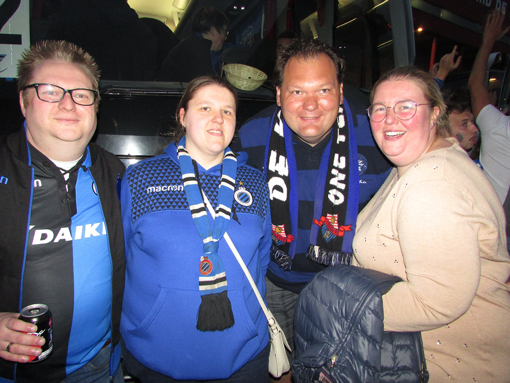 Supporters de klokkers Club Brugge